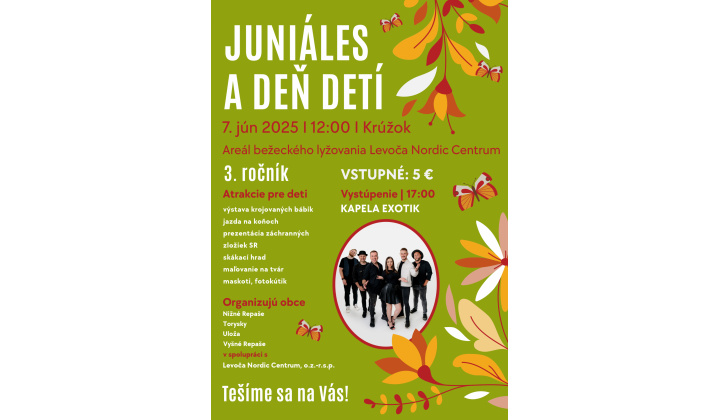 Fotka pre článok Deň detí a Juniáles 2025