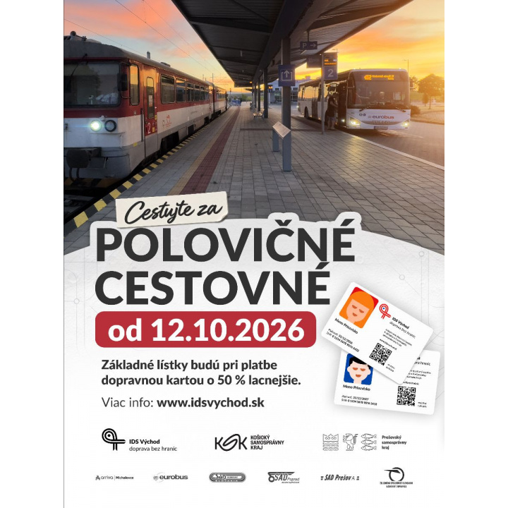 Menšia fotka pre článok Dočasné zníženie cestovného v regionálnych autobusoch