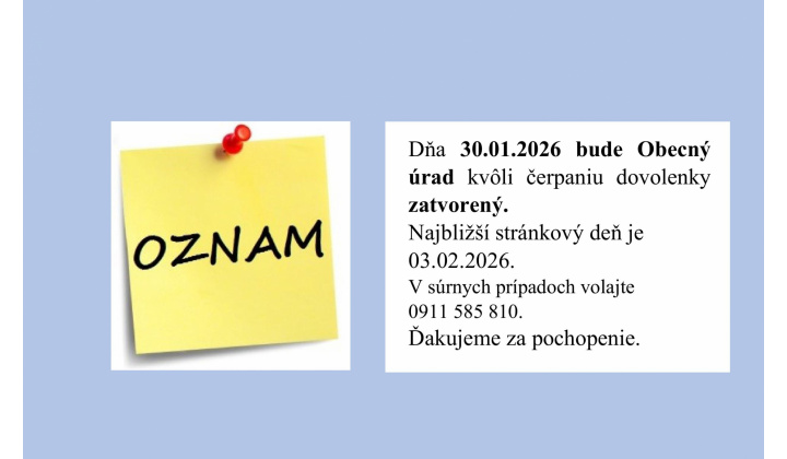 Fotka pre článok Dovolenka 30.1.