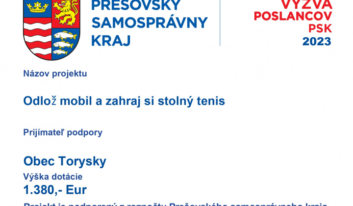 Aktuality / Výzva poslancov PSK, finančná podpora - foto