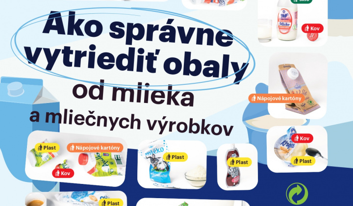 Aktuality / ako správne triediť obaly od mlieka a mliečnych výrobkov - foto