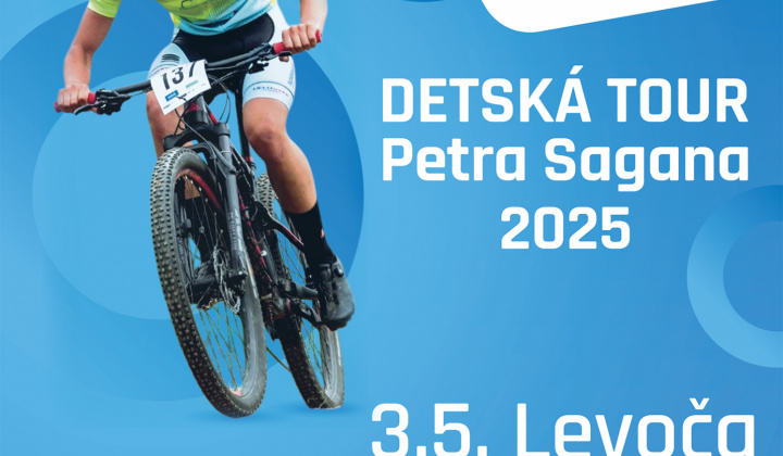 Aktuality / Detská tour Petra Sagana 3.5. na 