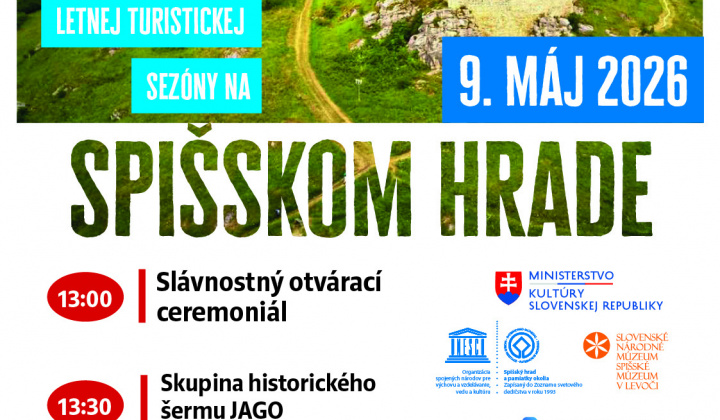 Aktuality / Otvorenie letnej turistickej sezóny na Spišskom hrade, 9.5.2026 - foto