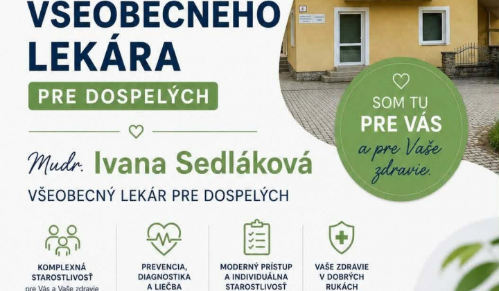 Aktuality / Nová ambulancia všeobecného lekára  - foto