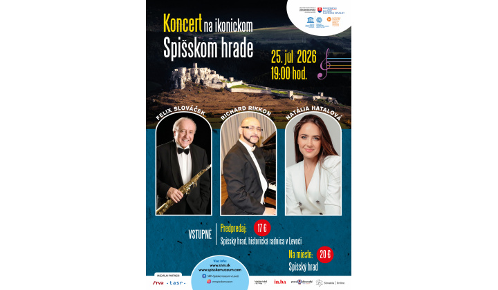 Fotka pre článok Koncert na Spišskom hrade 25.07.2026