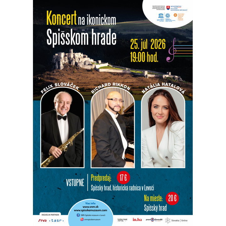 Menšia fotka pre článok Koncert na Spišskom hrade 25.07.2026