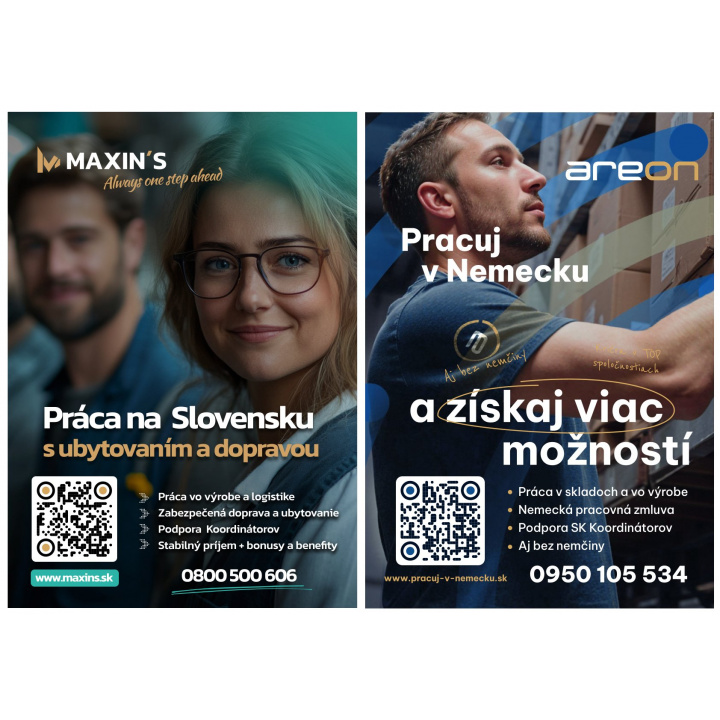 Menšia fotka pre článok Ponuka práce na Slovensku a v Nemecku