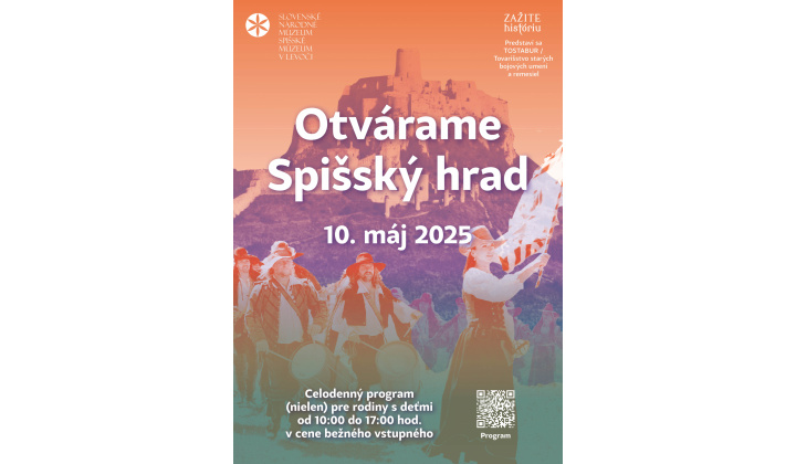 Fotka pre článok Slávnostné otvorenie letnej turistickej sezóny 2025 na Spišskom hrade