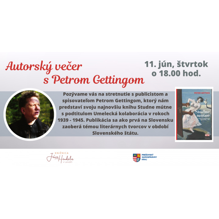 Menšia fotka pre článok Večer s Petrom Gettingom