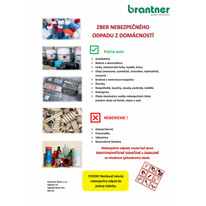 Menšia fotka pre článok Zber nebezpečného odpadu