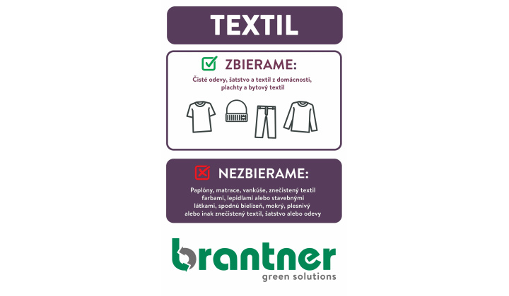 Fotka pre článok Zber textilu do 13.10.2025