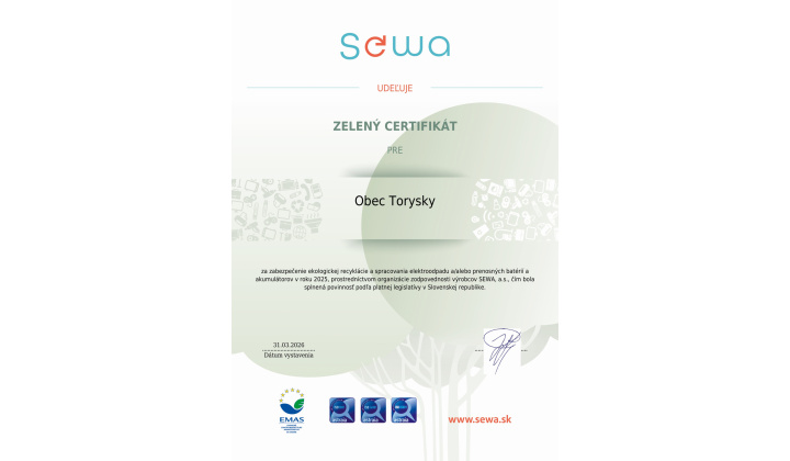 Fotka pre článok Zelený certifikát za elektro odpad